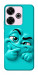 Чехол Бірюзовий-скептик для Xiaomi Redmi 13 4G