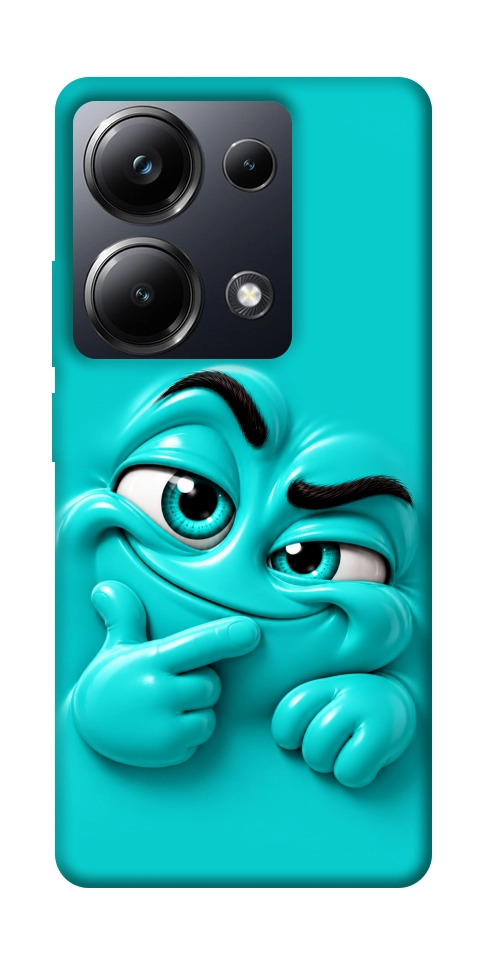 Чохол Бірюзовий-скептик для Xiaomi Poco M6 Pro 4G