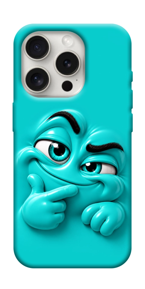 Чохол Бірюзовий-скептик для iPhone 16 Pro