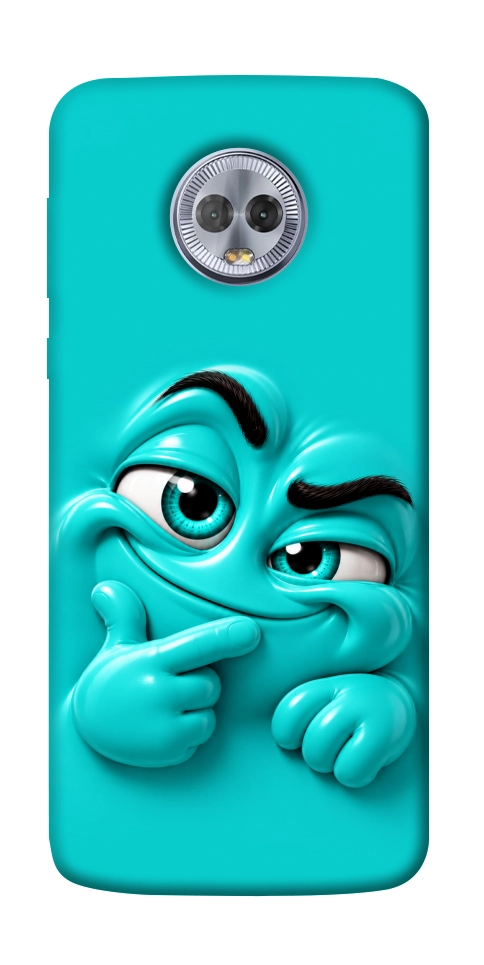 Чохол Бірюзовий-скептик для Motorola Moto G6 Plus