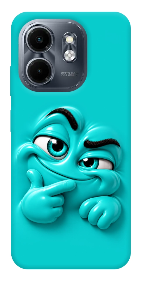 Чехол Бірюзовий-скептик для Infinix Smart 9 4G