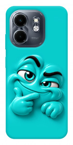 Чехол Бірюзовий-скептик для Infinix Hot 50i