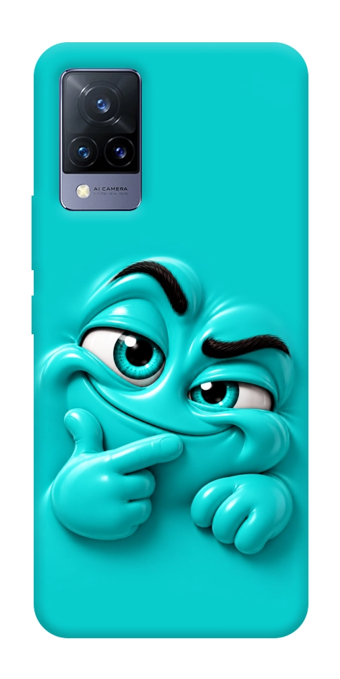 Чохол Бірюзовий-скептик для Vivo V21