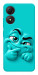 Чохол Бірюзовий-скептик для ZTE Blade A34 4G