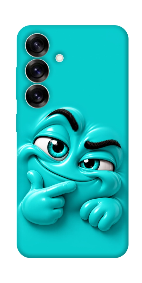 Чехол Бірюзовий-скептик для Galaxy S25