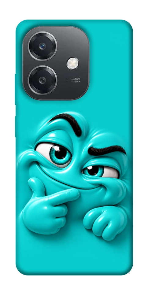 Чохол Бірюзовий-скептик для Oppo A3 4G