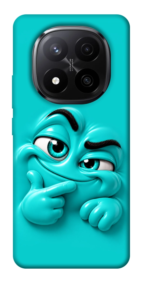 Чохол Бірюзовий-скептик для Xiaomi Redmi Note 14 Pro+ 5G