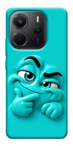 Чехол Бірюзовий-скептик для Xiaomi Redmi Note 14 4G (Int. version)