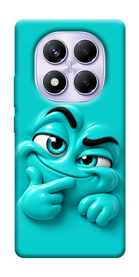 Чохол Бірюзовий-скептик для Xiaomi Redmi Note 14 Pro 4G