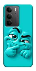 Чехол Бірюзовий-скептик для Realme C75