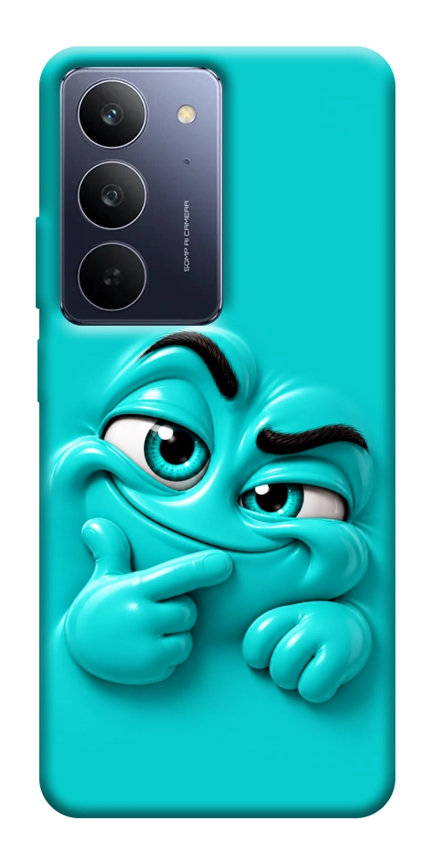 Чехол Бірюзовий-скептик для Realme C75x