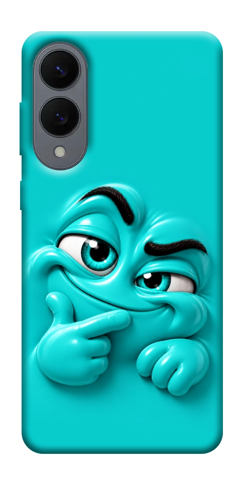 Чохол Бірюзовий-скептик для Galaxy S25 Edge
