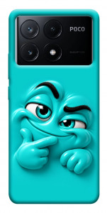 Чехол Бірюзовий-скептик для Xiaomi Poco X6 Pro