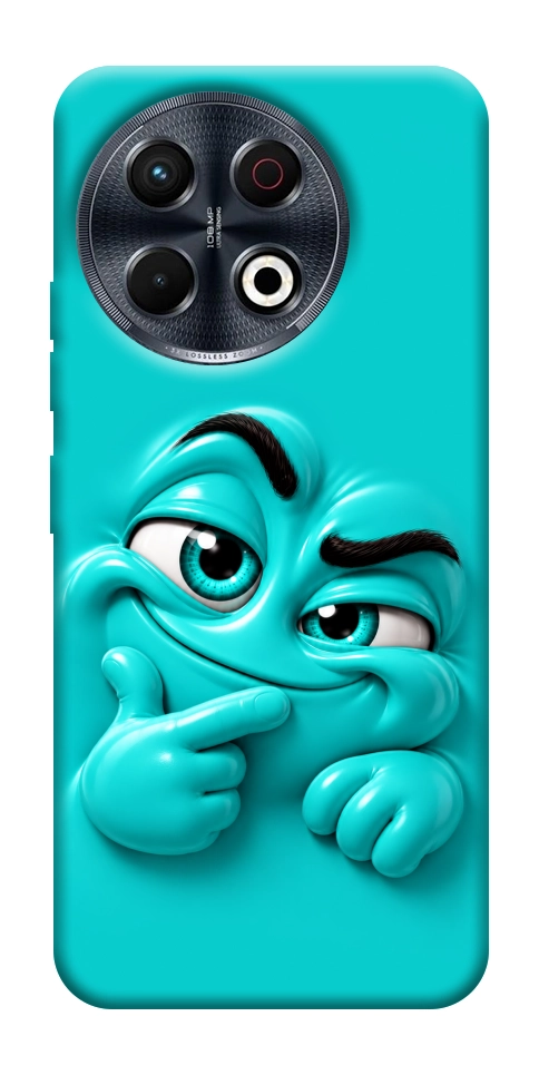 Чохол Бірюзовий-скептик для TECNO Spark 30 Pro (KL7)