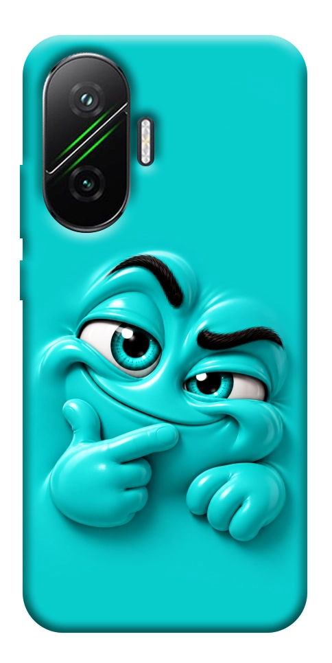 Чохол Бірюзовий-скептик для Xiaomi Poco F7