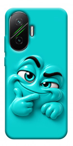 Чохол Бірюзовий-скептик для Xiaomi Poco F7