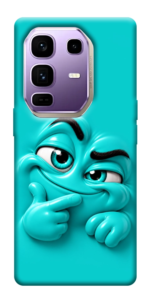 Чехол Бірюзовий-скептик для Infinix Note 50 Pro+