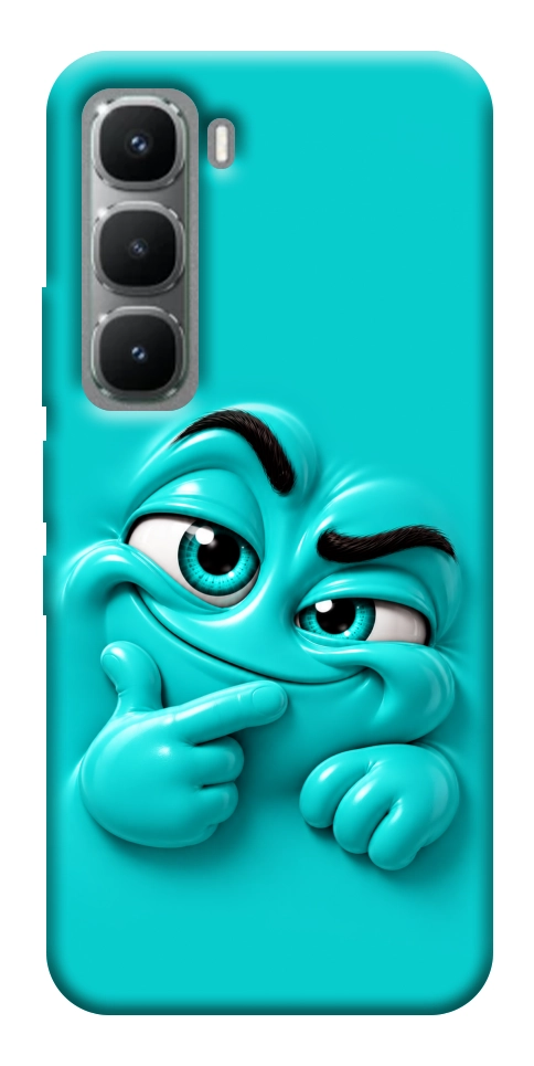 Чохол Бірюзовий-скептик для Infinix Hot 60 Pro+
