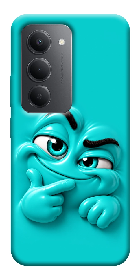 Чохол Бірюзовий-скептик для Xiaomi Redmi 15 (Europe version)