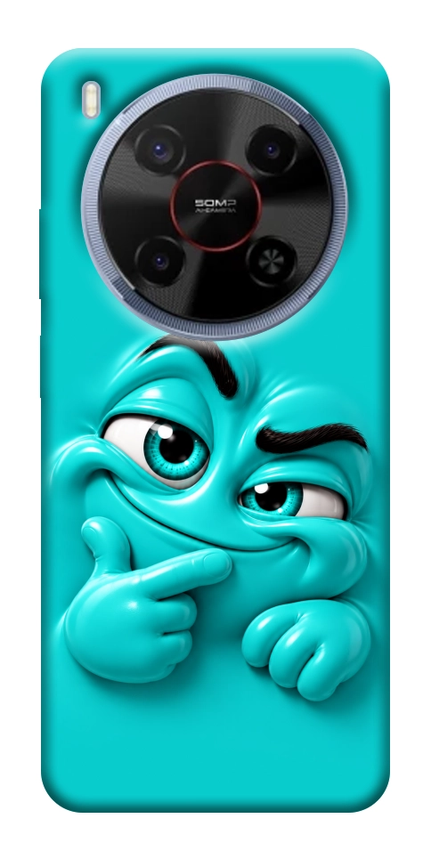 Чехол Бірюзовий-скептик для ZTE Nubia V70 Max