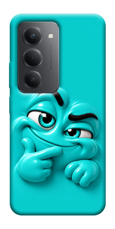 Чохол Бірюзовий-скептик для Xiaomi Redmi 15 (Global)