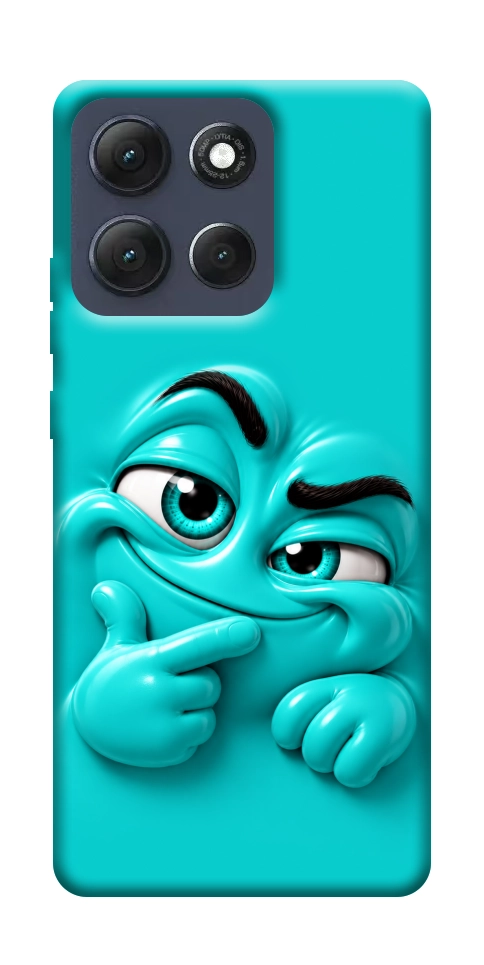 Чехол Бірюзовий-скептик для Motorola Moto G86 Power