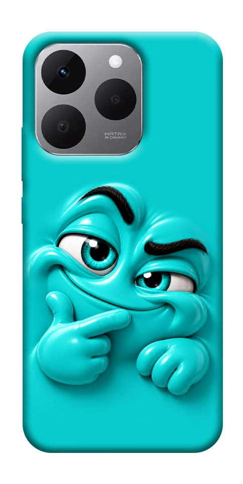 Чехол Бірюзовий-скептик для Realme 15T