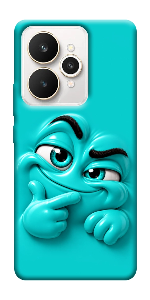 Чехол Бірюзовий-скептик для Realme 15