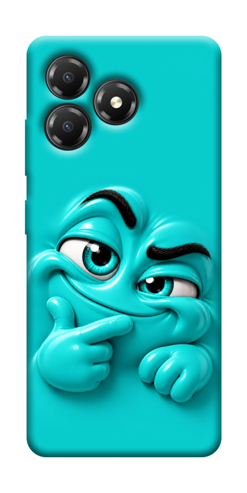 Чохол Бірюзовий-скептик для ZTE Blade A36