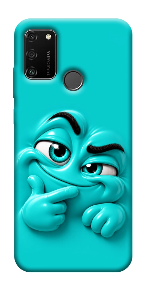 Чохол Бірюзовий-скептик для Huawei Honor 9A