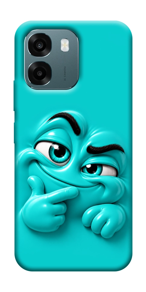 Чехол Бірюзовий-скептик для Oppo A6