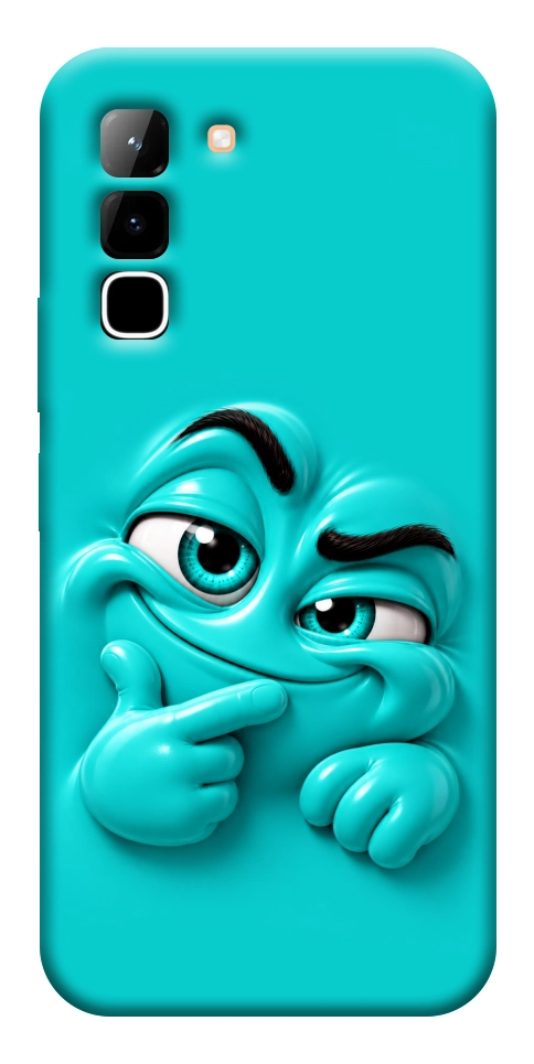 Чохол Бірюзовий-скептик для Infinix Hot 70