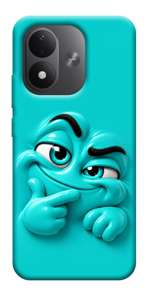 Чохол Бірюзовий-скептик для Xiaomi Redmi Note 17