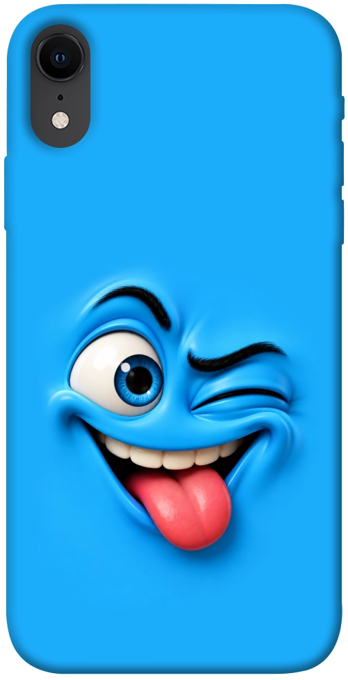 Чохол Блакитний-бешкетник для iPhone XR