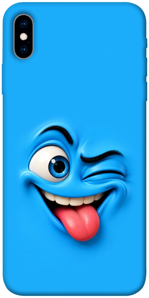 Чехол Блакитний-бешкетник для iPhone X