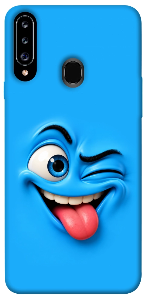Чехол Блакитний-бешкетник для Galaxy A20s (2019)