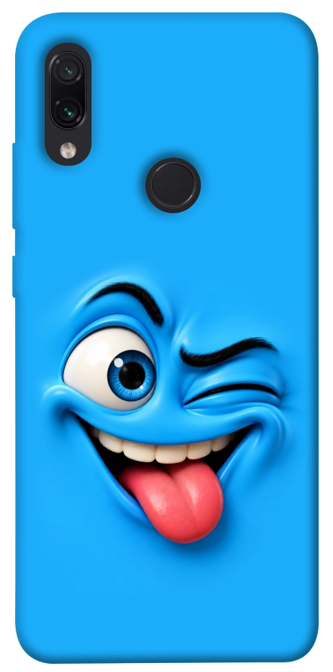 Чохол Блакитний-бешкетник для Xiaomi Redmi Note 7