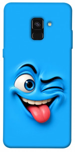 Чохол Блакитний-бешкетник для Galaxy A8 (2018)