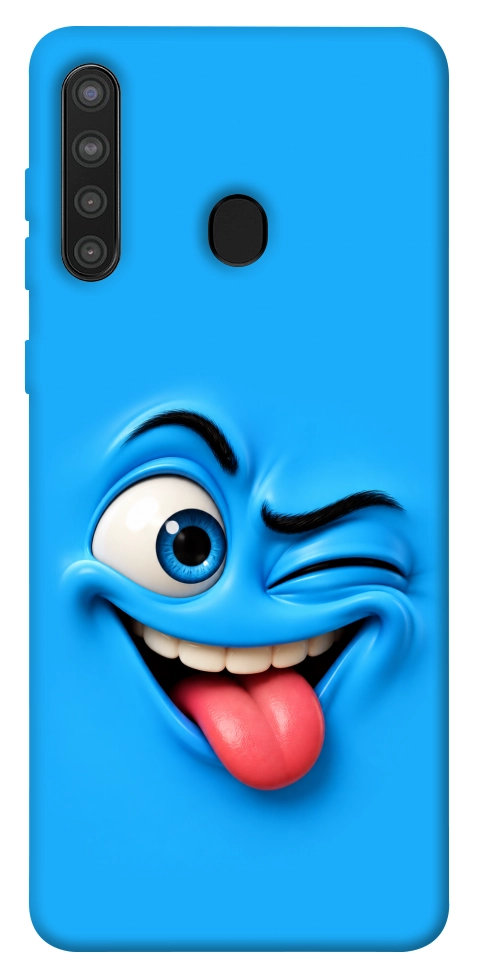 Чехол Блакитний-бешкетник для Galaxy A21