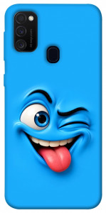 Чохол Блакитний-бешкетник для Samsung Galaxy M30s﻿