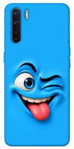 Чохол Блакитний-бешкетник для Oppo A91