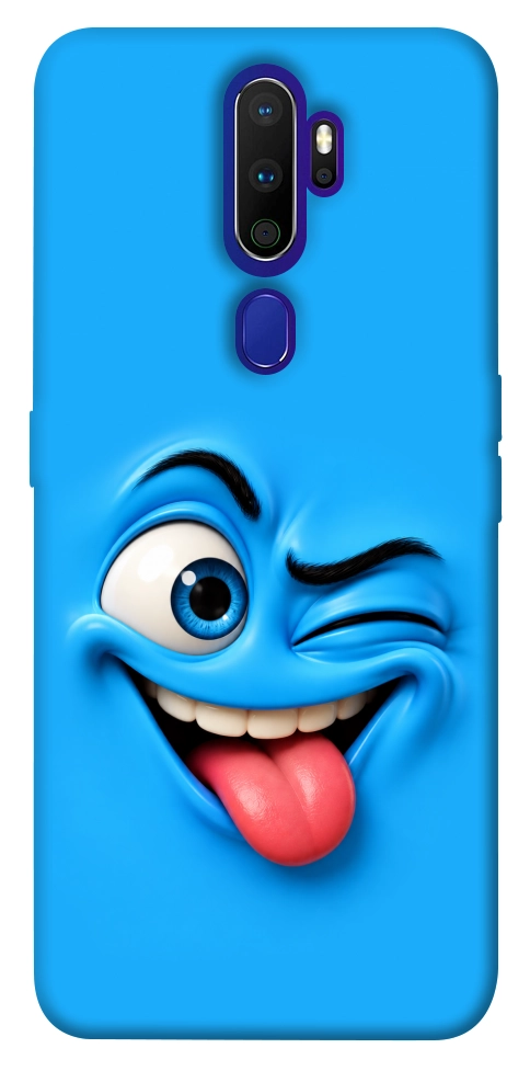 Чохол Блакитний-бешкетник для Oppo A9 (2020)