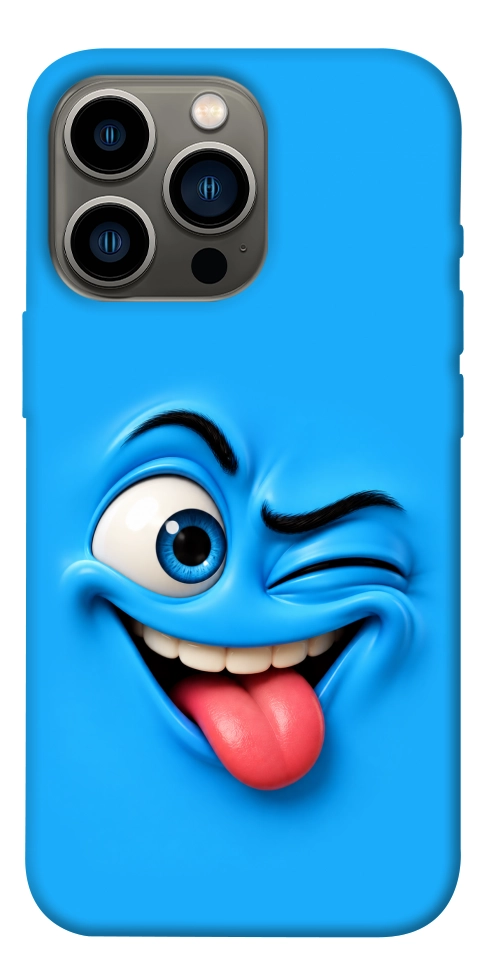 Чохол Блакитний-бешкетник для iPhone 13 Pro