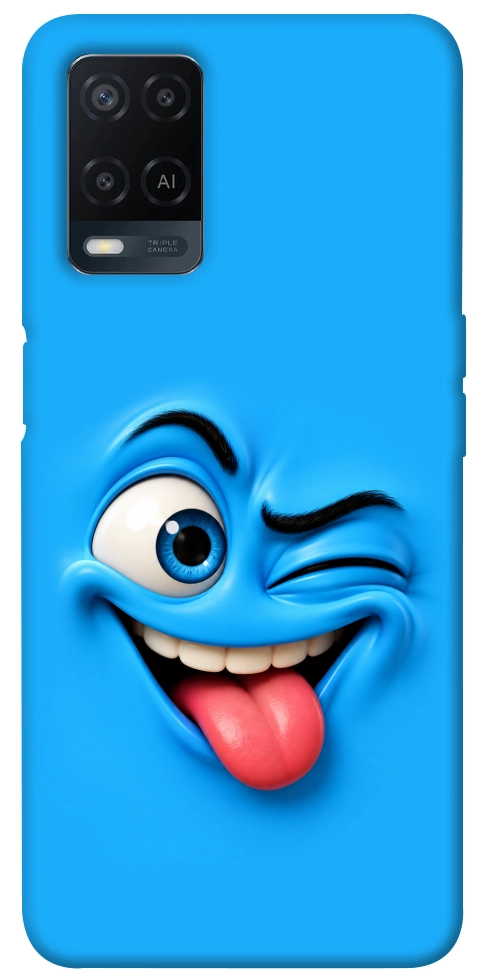 Чехол Блакитний-бешкетник для Oppo A54 4G