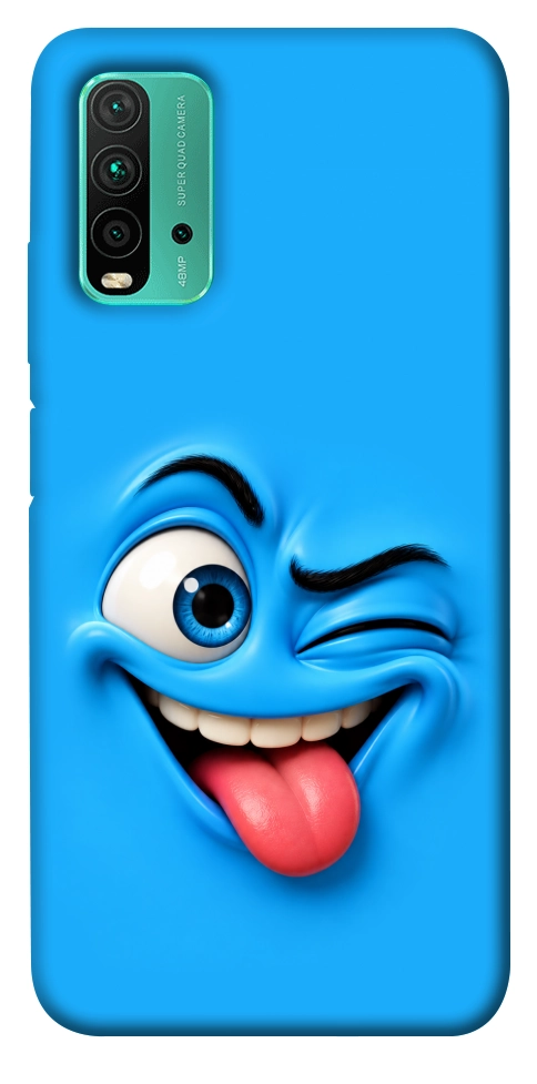 Чохол Блакитний-бешкетник для Xiaomi Redmi Note 9 4G