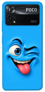 Чохол Блакитний-бешкетник для Xiaomi Poco X4 Pro