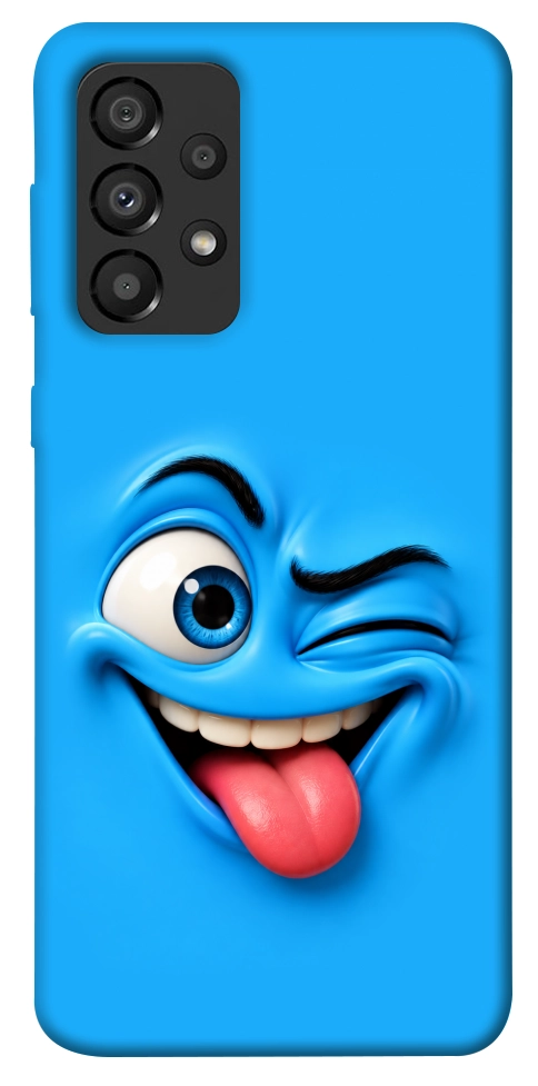 Чохол Блакитний-бешкетник для Galaxy A33 5G