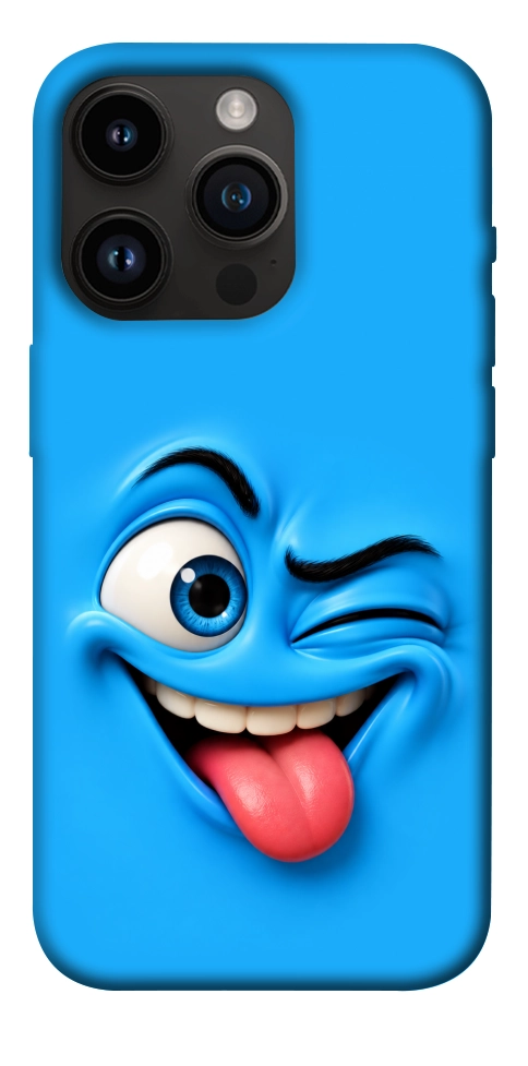 Чехол Блакитний-бешкетник для iPhone 14 Pro