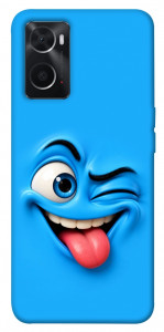Чохол Блакитний-бешкетник для Oppo A76 4G