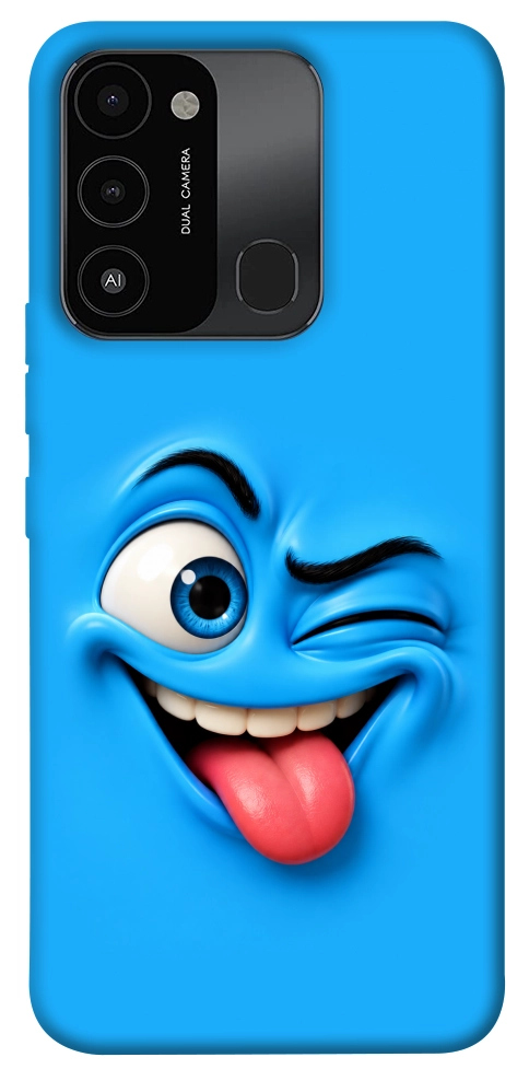 Чохол Блакитний-бешкетник для TECNO Spark Go 2022 (KG5m)